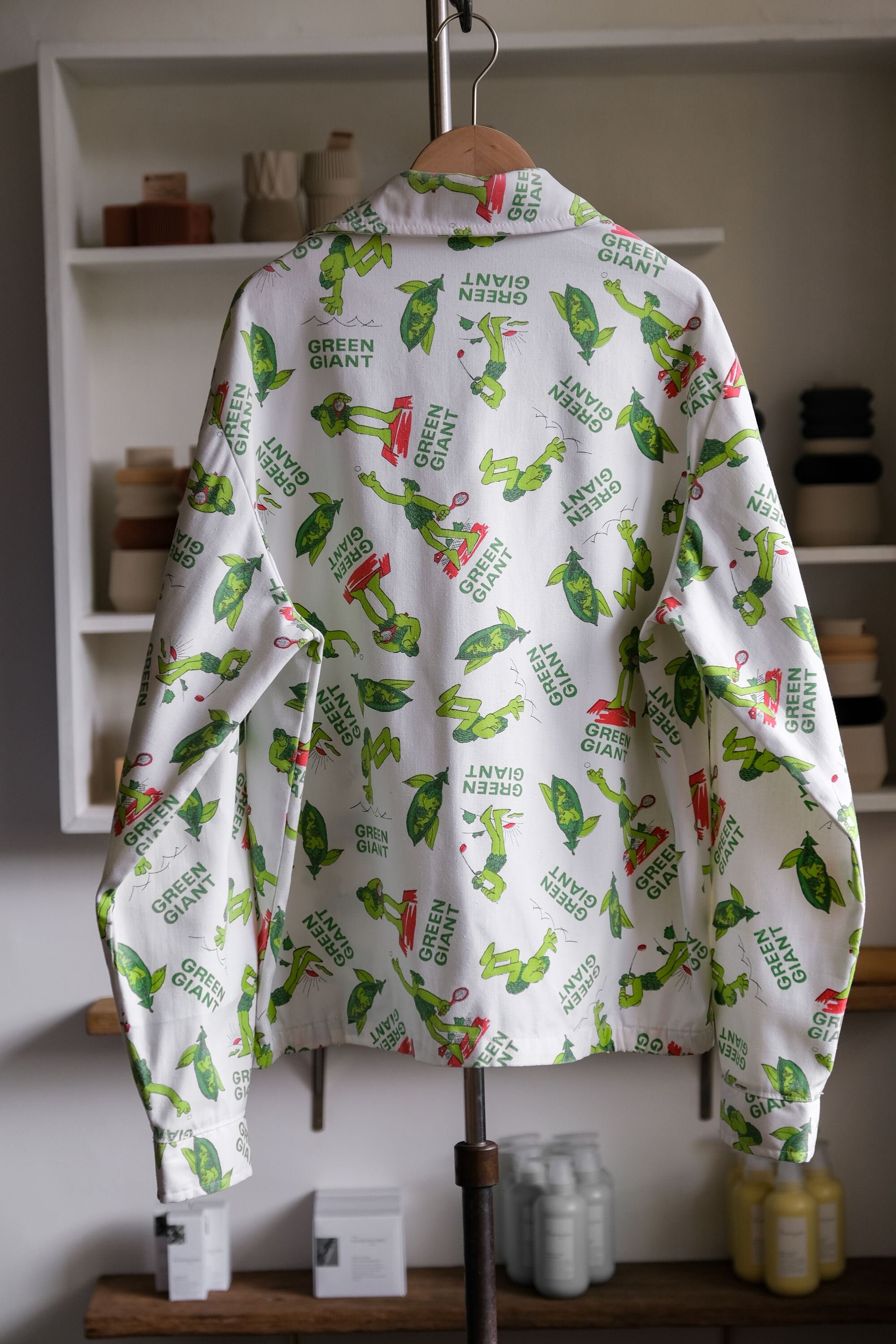 1970s Green Giant Printed Coach Jacket - Etsy