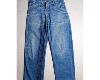 Vintage Jeans, 32 X 31, 1950s Levi's, Levi's 551 ZXX, Hidden Rivets, Redlines, Leather Patch, 50s Denim, Distressed Denim, Vintage Clothing - Etsy Vintage Jeans, 32 X 31, 1950s Levi's, Levi's 551 ZXX, Hidden Rivets, Redlines, Leather Patch, 50s Denim, Distressed Denim, Vintage Clothing - Etsy
