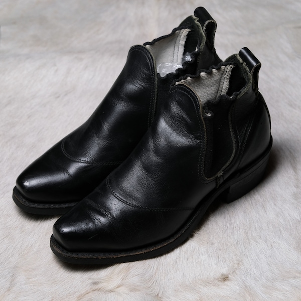 Vintage Leather Chelsea Boots