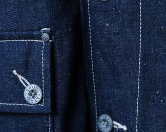 NIGEL CABOURN LYBRO Denim Naval Dungaree Overalls Size42 - Etsy