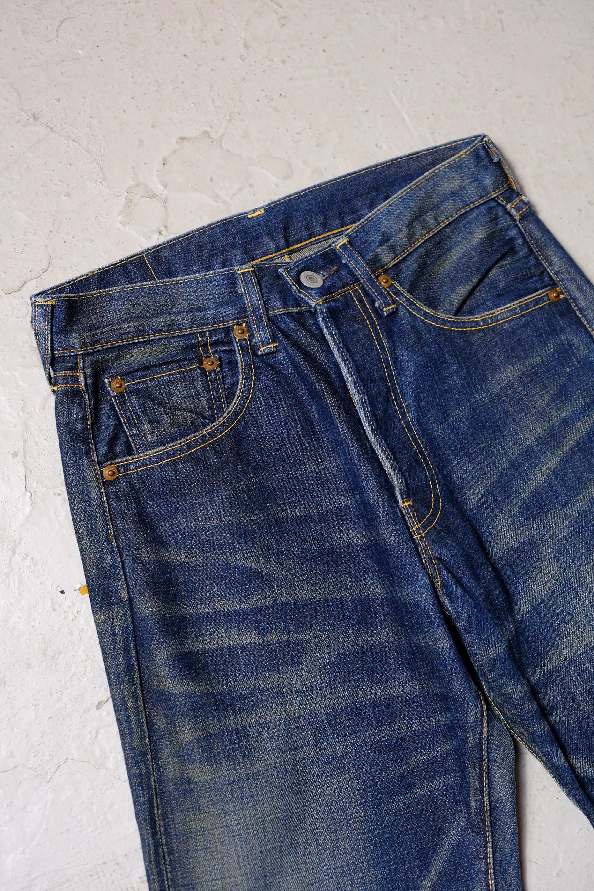 LVC Levi's Vintage Clothing 66501 Big E Denim Jeans - Etsy LVC Levi's Vintage Clothing 66501 Big E Denim Jeans - Etsy