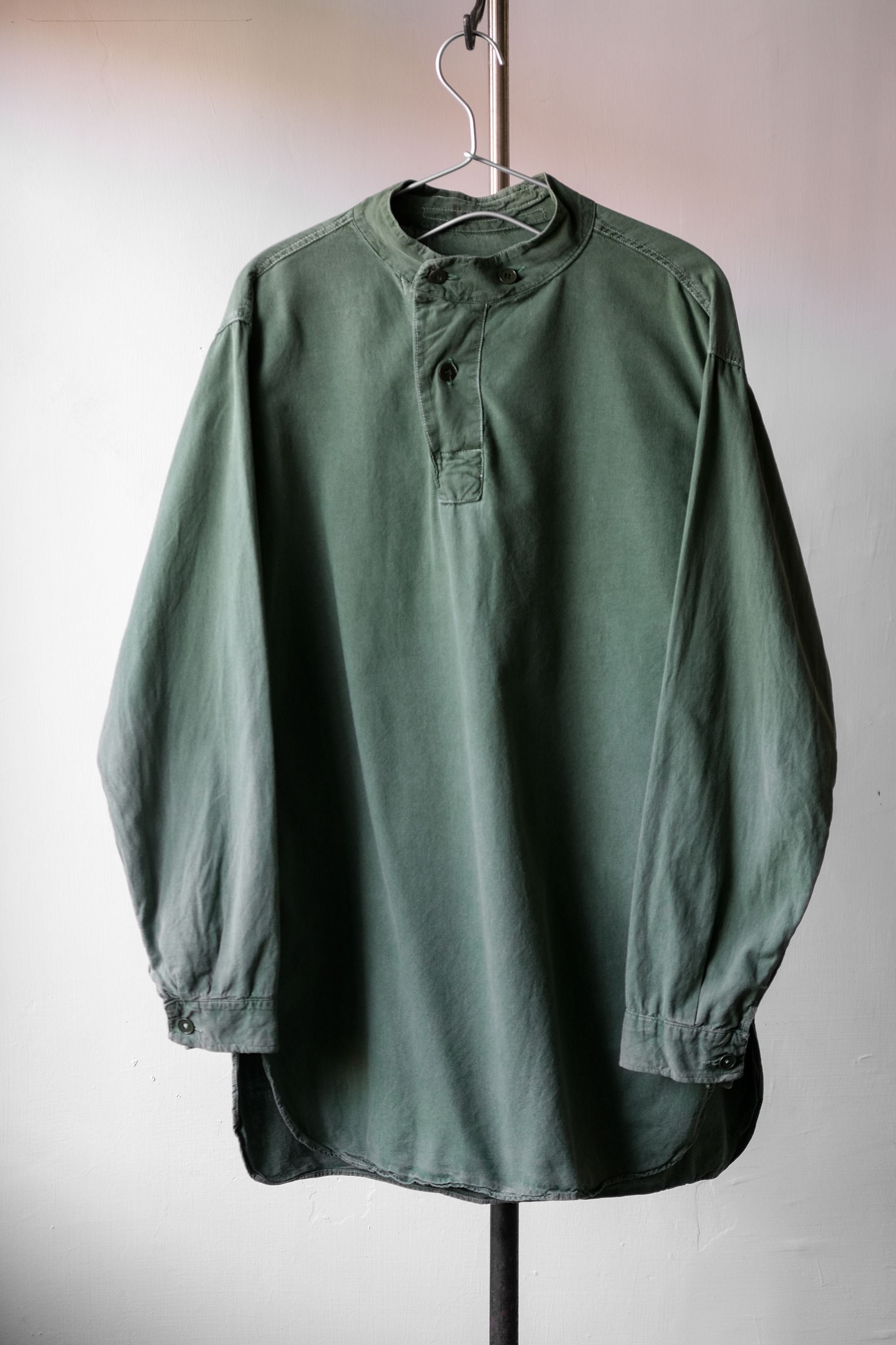 Swedish Army M-55 Pullover Shirt - Etsy 