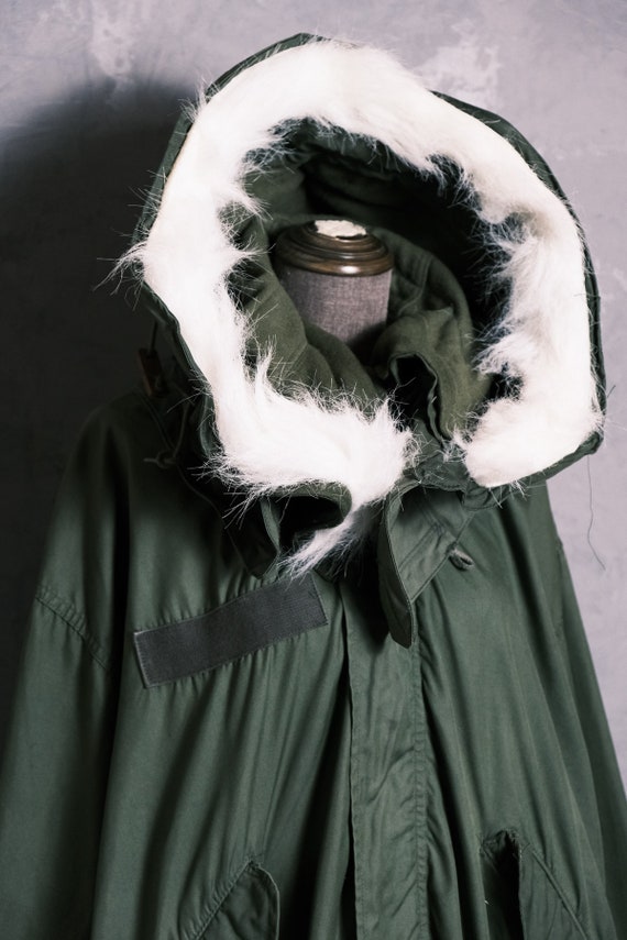 【返品送料無料】 80s u.s.army m-r parka tail fish m65 - モッズコート
