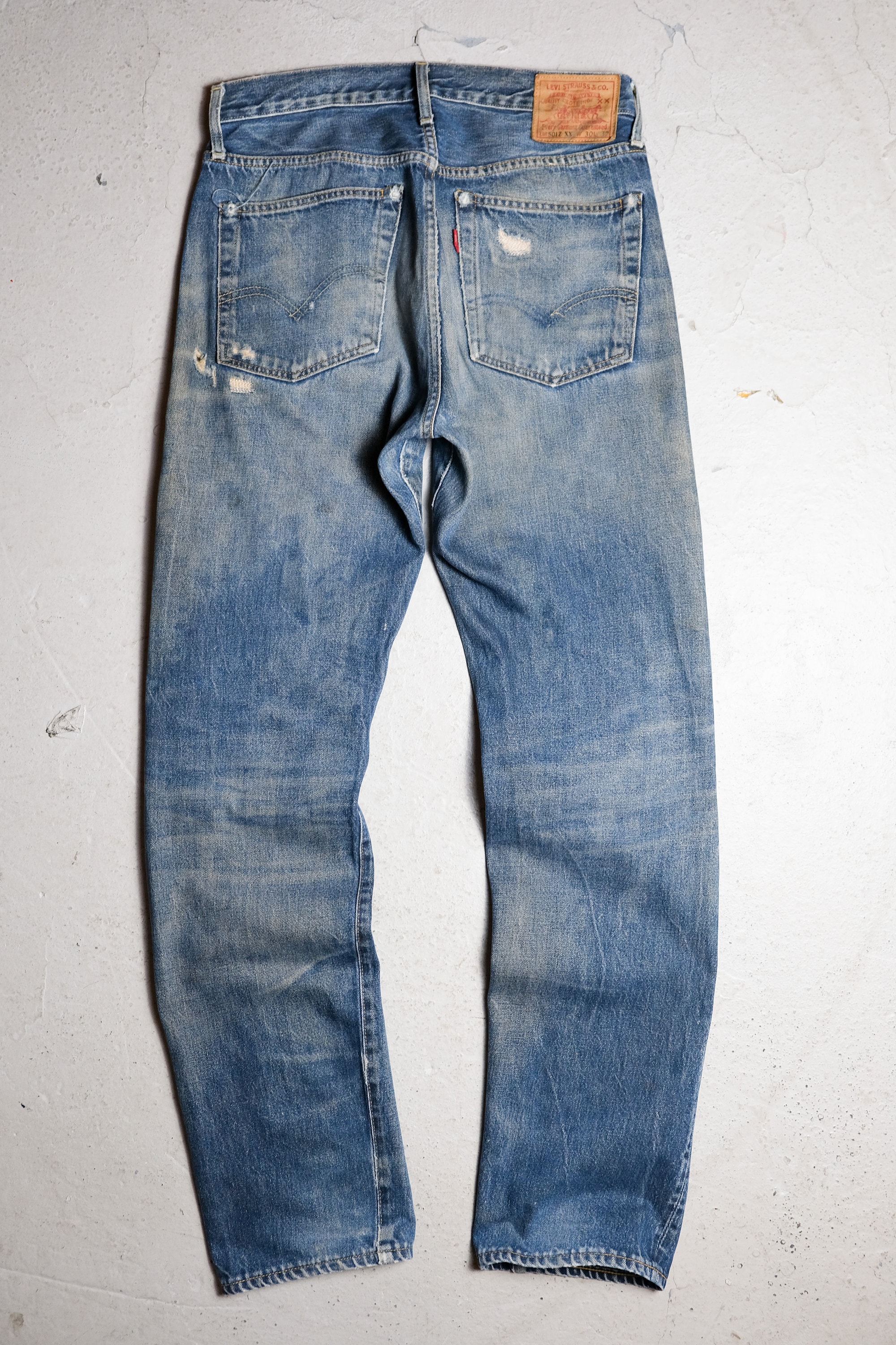 Levis Vintage Clothing LVC 501ZXX Distressed Denim Jeans - Etsy Canada