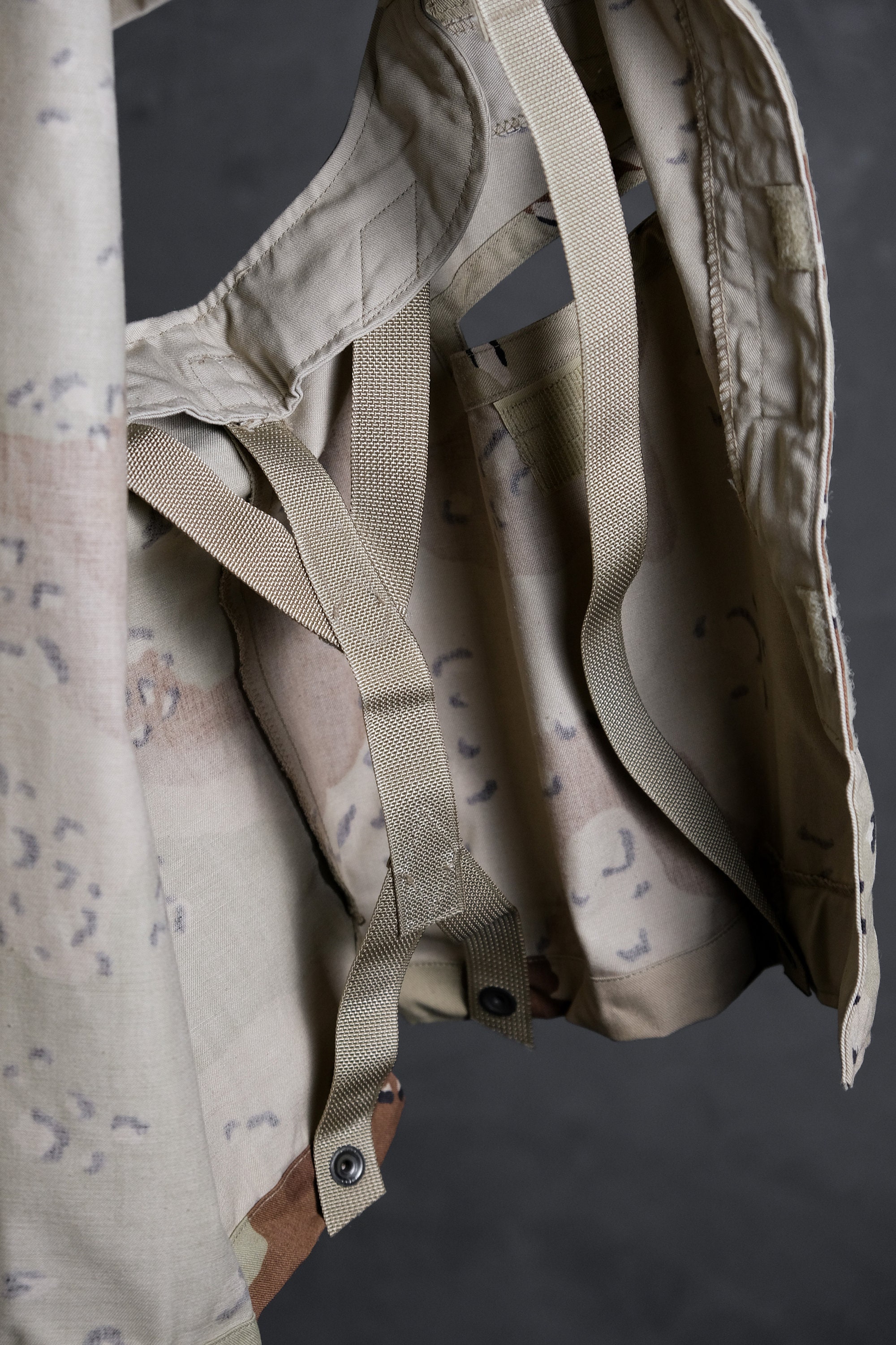 US Army PASGT Body Armor Best Cover Desert Camo Etsy