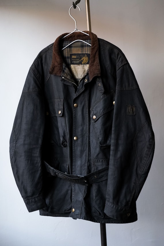 1960s Belstaff Vintage Trailmaster Wax Jacket(lig… - image 1