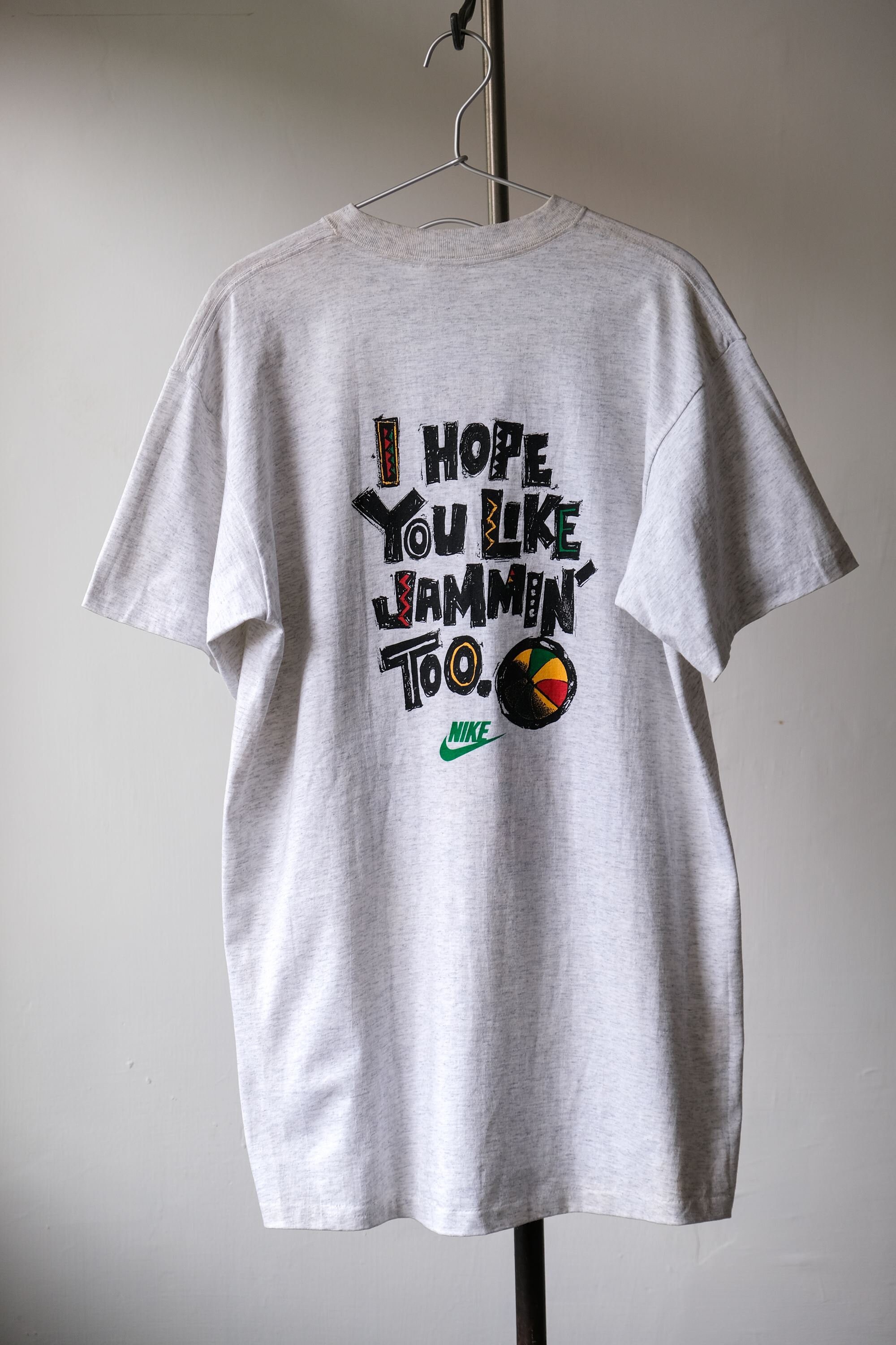 Nike 90s Vintage Air Michael Jordan Bob Marley Were Jammin Tee 