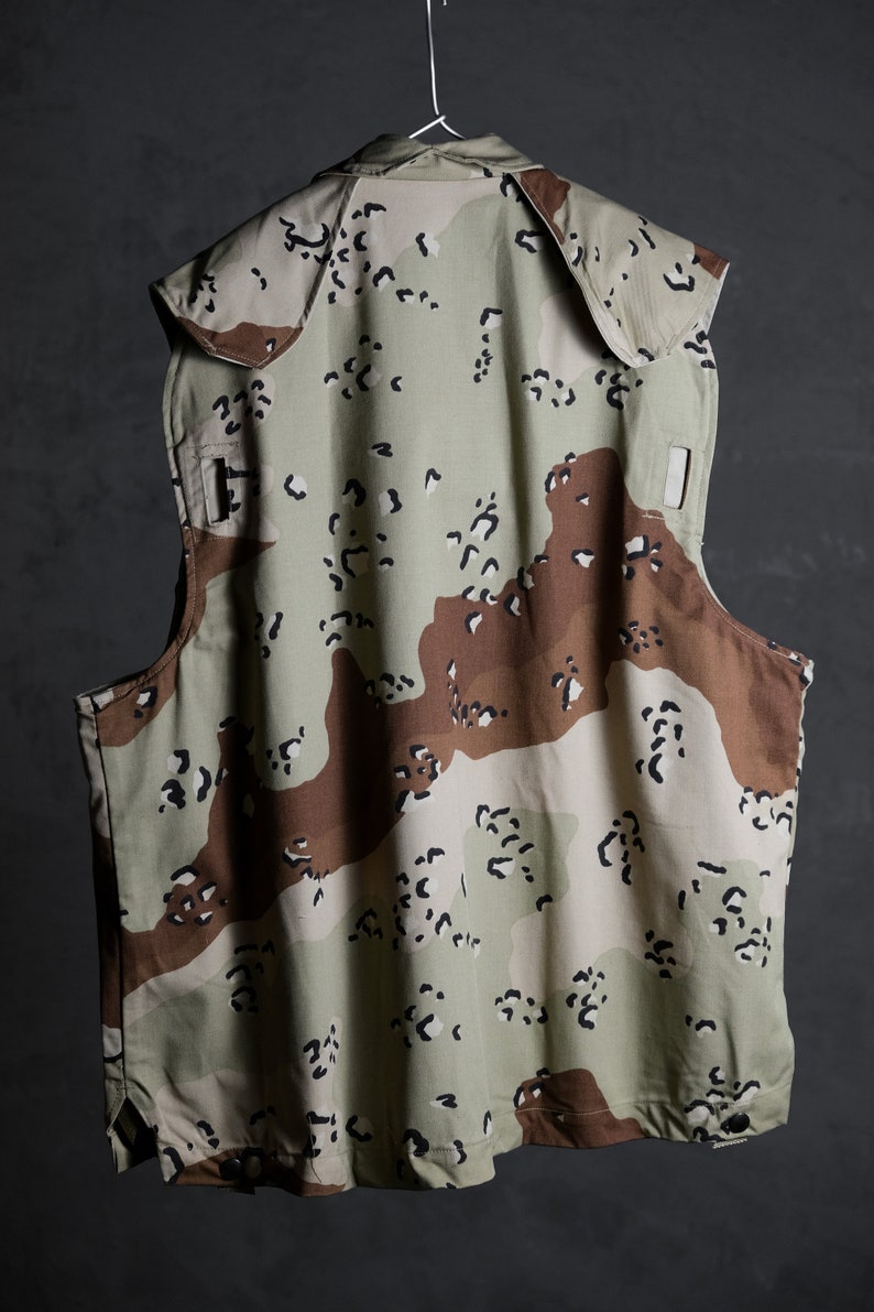 US Army PASGT Body Armor Best Cover Desert Camo Etsy