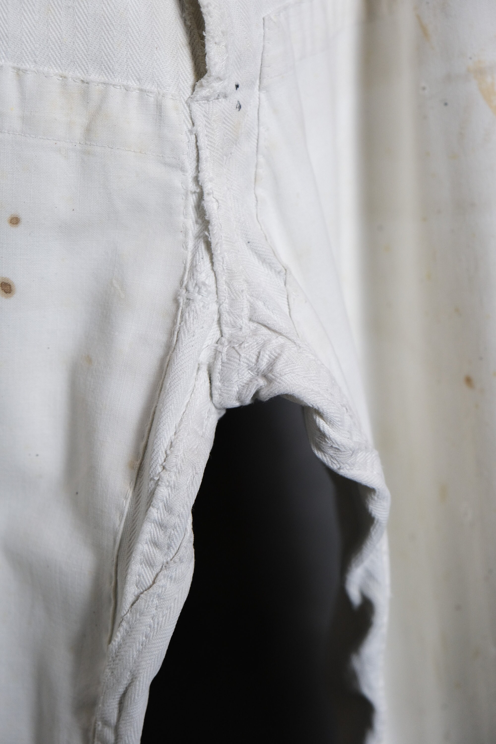 French 195060s adolphe Lafont Vintage White Work Pants - Etsy Canada