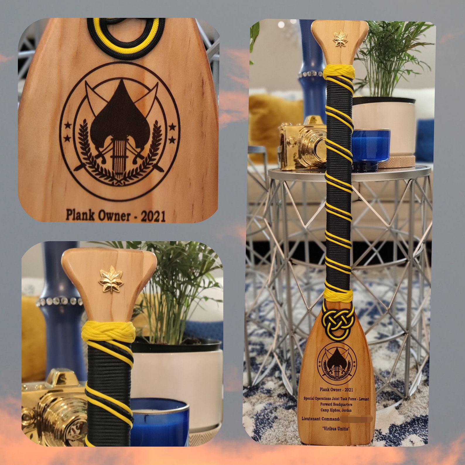 Military Paddles/military Retirement/change of Ceremony Gifts/ Farewell
