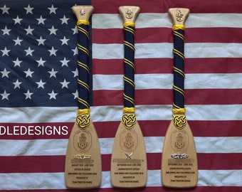 Military Paddles/Military Retirement/Change of Ceremony Gifts/ Farewell Gifts/ Military Gifts