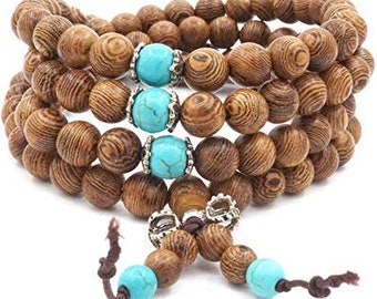 Sandalwood mala - necklace bracelet