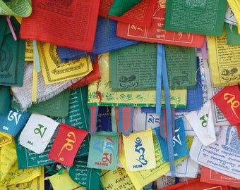 Buddhist prayer flags