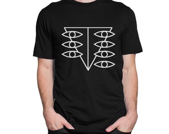 Men/'s and Women/'s Sizes 100/% Cotton Evangelion Seele Logo T-Shirt
