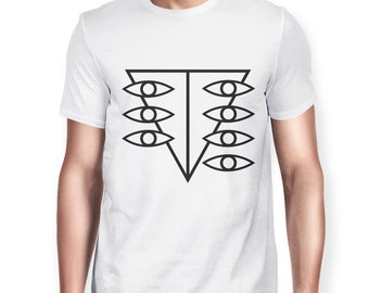 Men/'s and Women/'s Sizes 100/% Cotton Evangelion Seele Logo T-Shirt