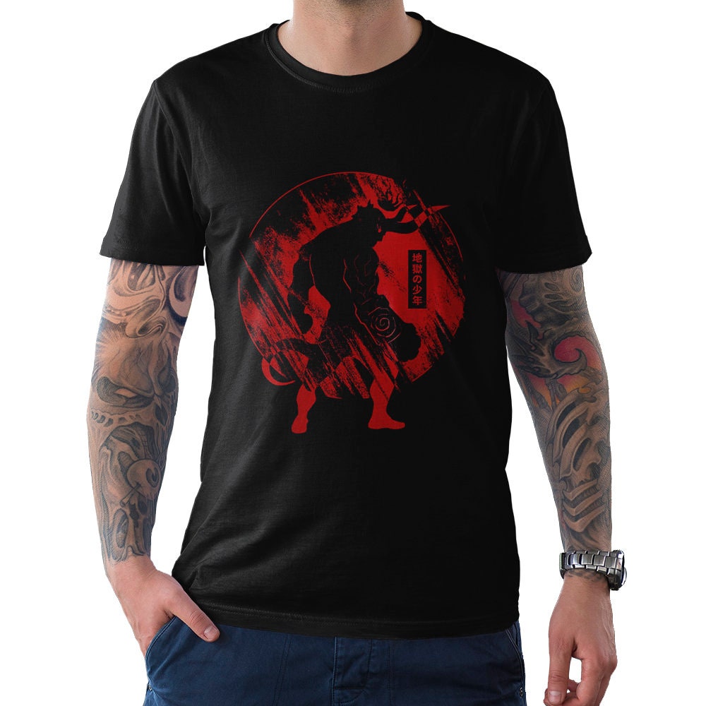 t shirt hellboy