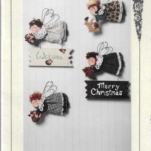 EMILY TOO! ANGEL Pattern ~ Heirloom Creations Emily #154  8&quot; Greeting Angels