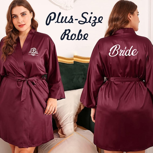 Customized Robes Bridesmaid Gift Custom Bridal Robe Etsy