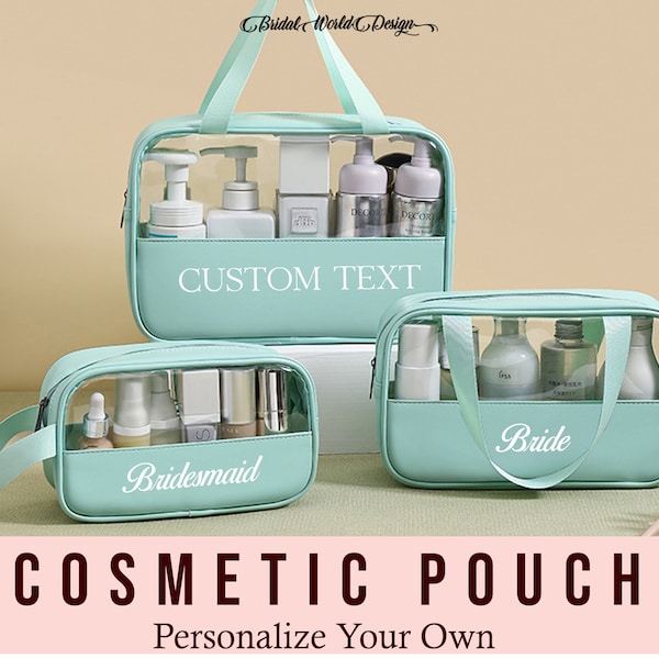 Clear Toiletry Bag for Women Etsy