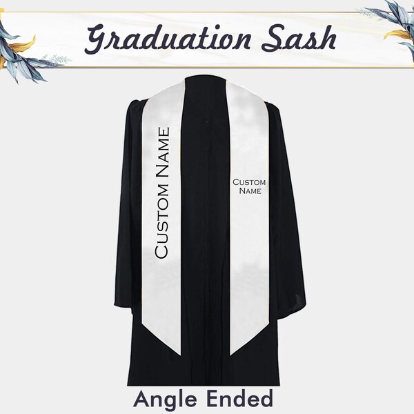 Graduation Sash Etsy