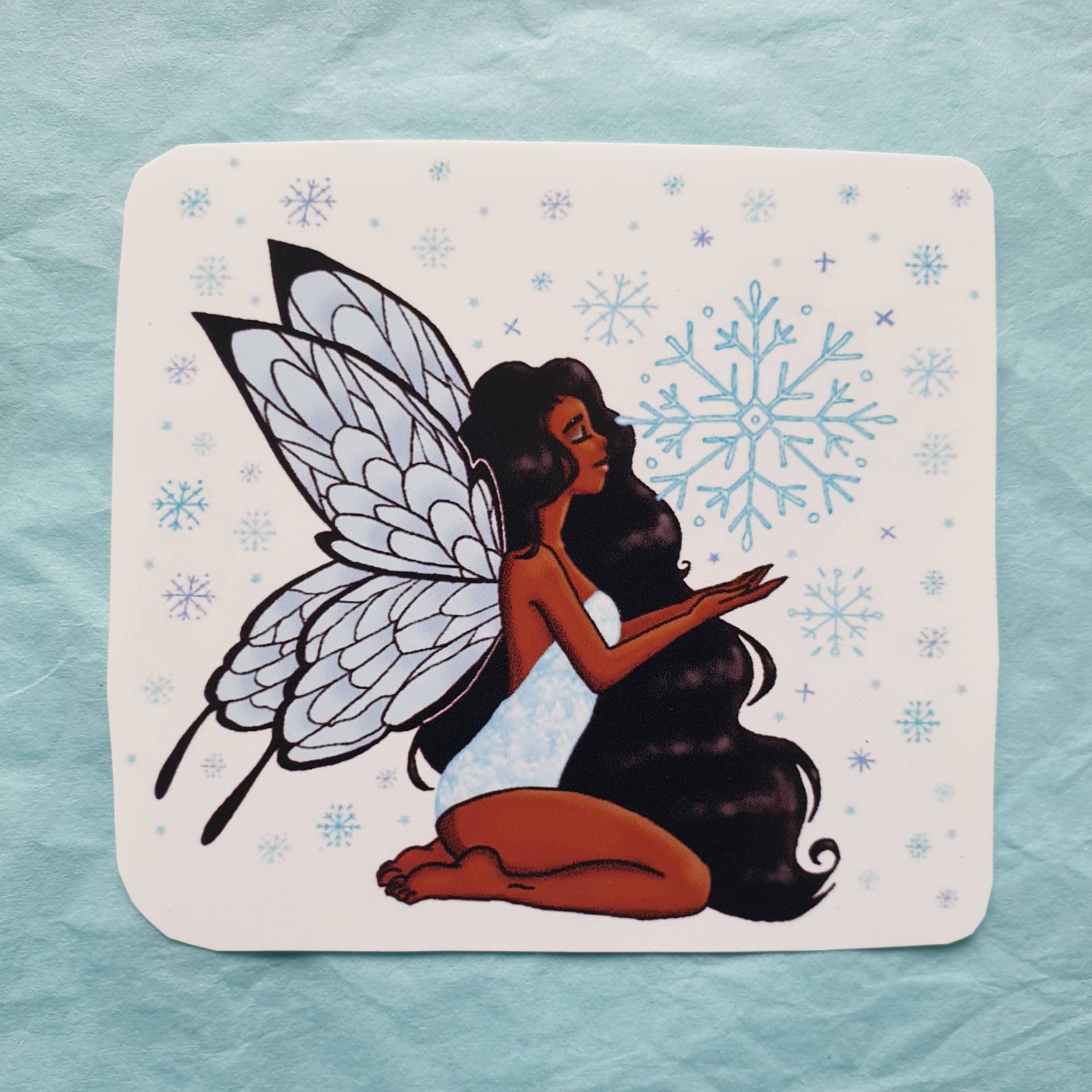 Flower & Fairies Stickers Set of 6 Fairy Small Gift Etsy