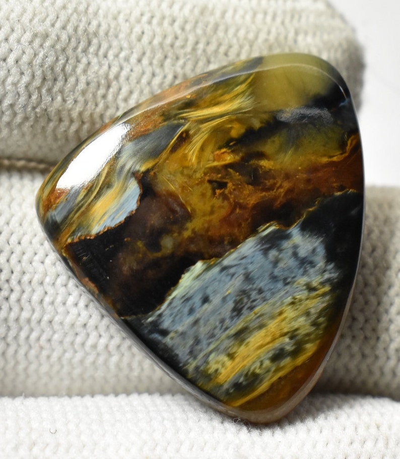 Very !!! 33cts 25x28x6mm Rare Pietersite Cabochon Top quality Pietersite Gemstone Hand Polish Loose stone Semi Precious Jewelry Stone
