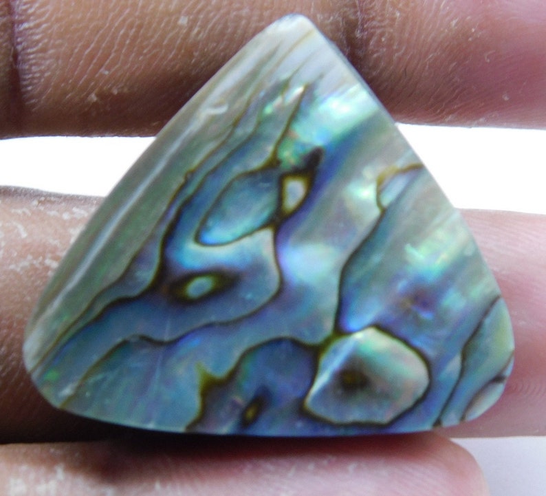 Abalone Shell Top Quality Abalone Shell Loose Stone Abalone Shell Cabochon Abalone Shell Gemstone Make think A jewelry 40 Cts 28x26x6 mm