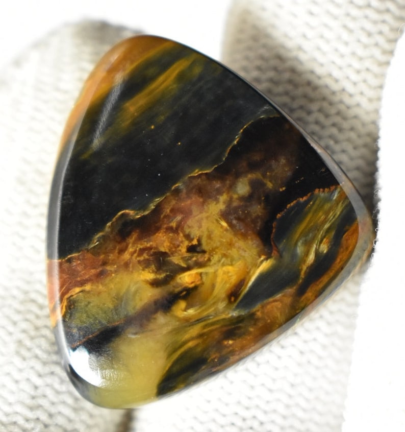 Very !!! 33cts 25x28x6mm Rare Pietersite Cabochon Top quality Pietersite Gemstone Hand Polish Loose stone Semi Precious Jewelry Stone