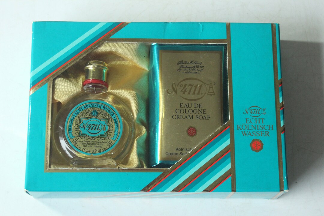 Perfume 4711 Real Cologne Water Gift Box Eau De Cologne 25ml and Cream