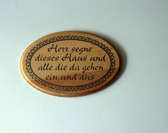 Wall picture with saying from the 1960s, saying picture to hang made of wood, wedding gift, retro wall picture, wall decoration, vintage, mid century