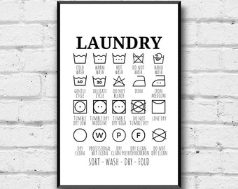 Laundry Description Wall Art, Laundry Definition Home Decor, Laundry Room Art, Laundry Room Home Decor, Laundry Digital Download Art