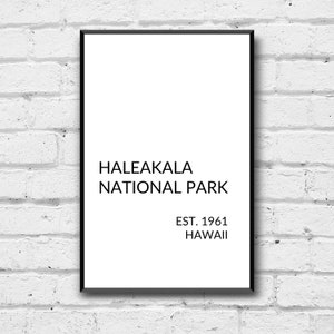 Haleakala National Park Wall Art, Haleakala National Park Gift Idea, Haleakala National Park Digital Print, Haleakala National Park Office
