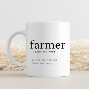 Farmer Definition Mug, Farmer Gift Idea, Farmer Mug, Gift for Farmer, Gift for Dad, Gift for Son, Farmer Gift, Farmer Mug Gift Idea