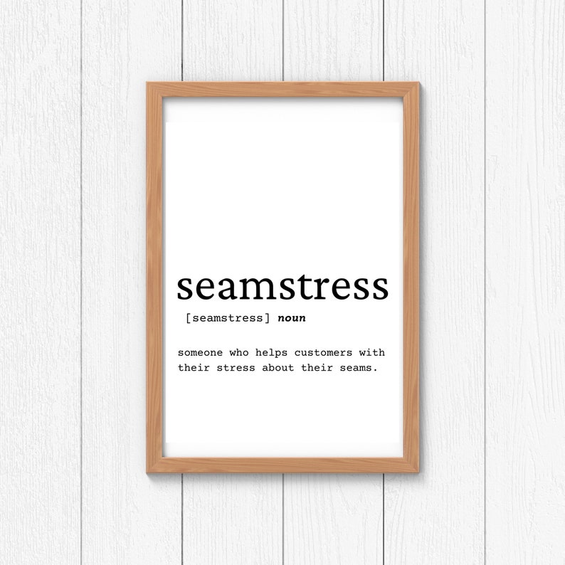 Seamstress Definition