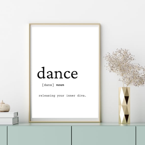 Dance wall art deals