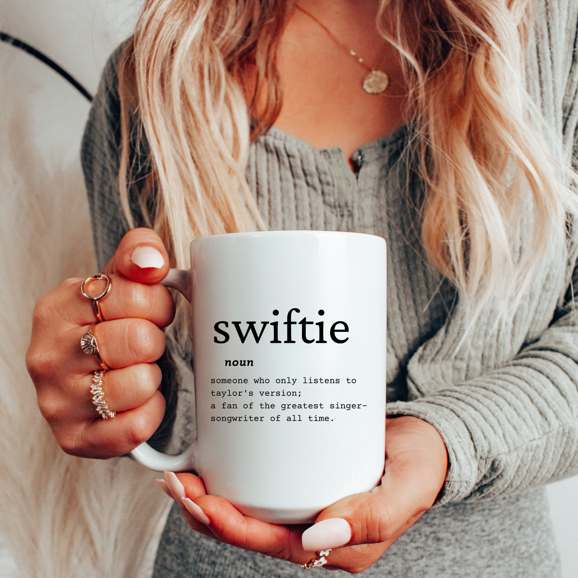 Funny Swiftie Definition Mug Taylor Swift Gifts for Fans - Happy Place for  Music Lovers