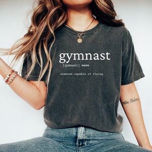 Gymnast Definition T-Shirt: Gift for Gymnastics Lover