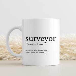 Surveyor Mug, Surveyor Gift Idea, Surveyor Birthday Gift, Surveyor Office Gift, Surveyor Office Mug, Surveyor Funny Gift, Funny Surveyor Mug