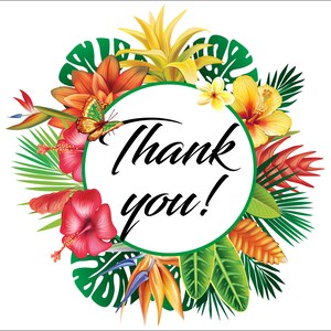 Blomsterarrangemang | Tropiska ramar och kanter för inbjudningar, kort | Blommor PNG, EPS | Botanisk clipart bild 6