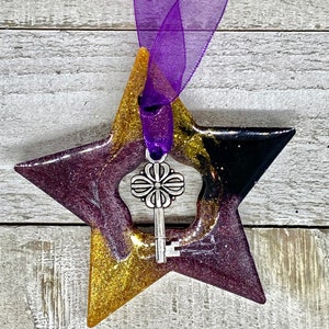 Locke and Key Inspired / Star Resin Ornament (KM)