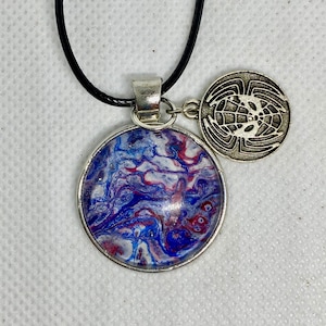 Spider-man Charm Necklace (km)