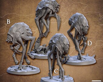 Dune Leapers, Giant Fleas, Zeeks, Insectoids, Blacktongue Assassins, D&D, RPG