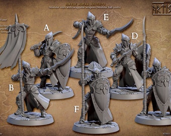 Elven Knights, Noble Alfar, D&D, RPG