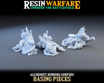 Battle Alchemist Burning Corpses [x3 Miniatures]
