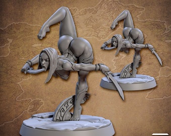 Nephelia, the Death Dancer, Blacktongue Assassins, D&D, RPG