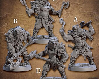 Berserker Skinchangers, Skutagaard Northmen Saga II, D&D, RPG