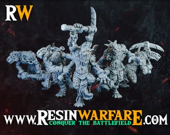 Tunnel Slaves, Unchained Ones, Ravenous Hordes <5 Miniatures | Weapons: Miner Tools>