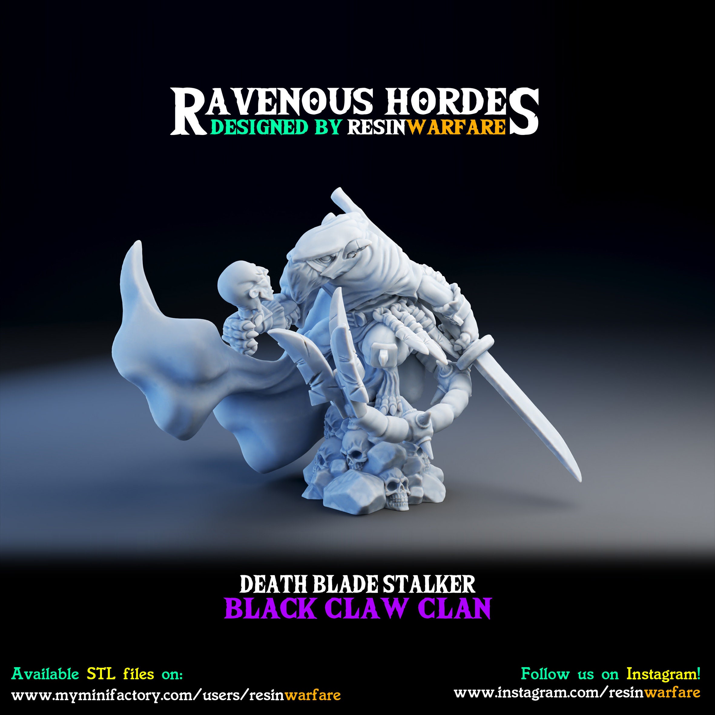 Deathblade Stalker Price X1 Miniature Etsy