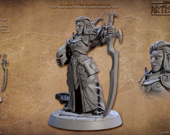 Eliora, the Dawn Bringer, Noble Alfar, D&D, RPG