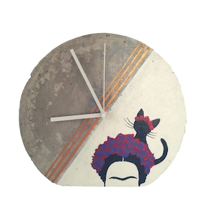 Concrete Wall Clock